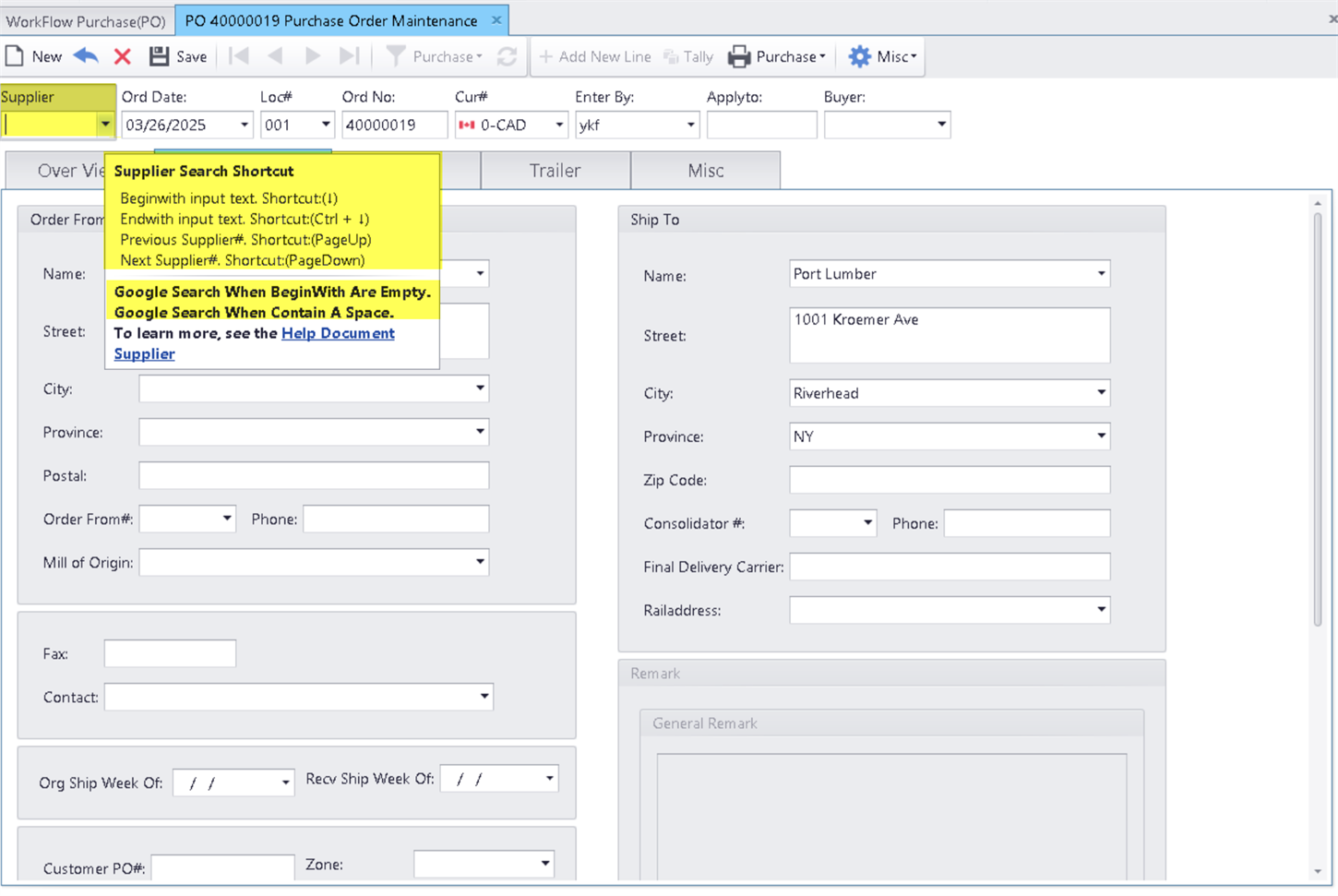 Google Search Tooltip